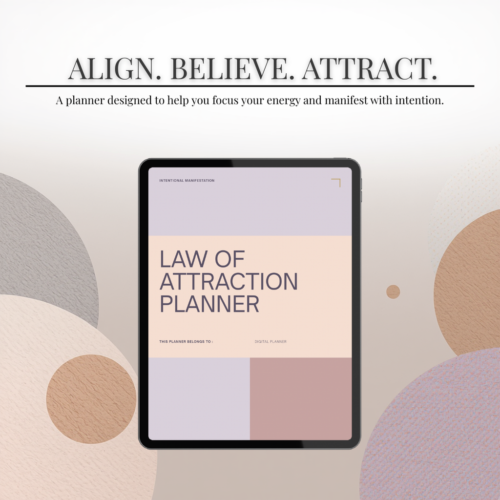 Law of Attraction Planner — Manifest with Clarity & Intention