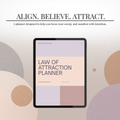 Law of Attraction Planner — Manifest with Clarity & Intention